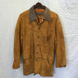 Vintage Valdanti Brown Leather Coat