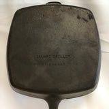 Vintage 11" Cast Iron Square Skillet