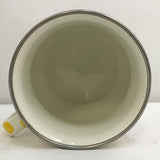Retired Modern Mackenzie-Childs "Buttercup" Enamel Mug