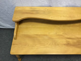 Vintage Ethan Allen Solid Cherry 2-Tier Coffee Table