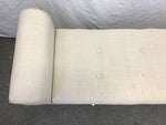 Modern Off-White Upholstered Storage Bench