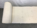 Modern Off-White Upholstered Storage Bench