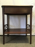 Vintage Ferguson Mahogany Veneer 2-Tier Night Stand