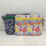 Sarahjane Harrigan Single Sewn Fabric Medium Zipper Pouch