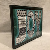 Eltimar Design Framed 8x10 Green "Joy" Artwork Print