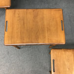 Set of Conant Ball Furniture Makers Rock Maple Nesting Tables