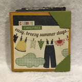 Eltimar Design "Celebrate Summer" Roundabout Scrapbook/Journal Album