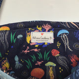 Adriana Cárdenas B. Handmade "Oceano" Quilted Bag