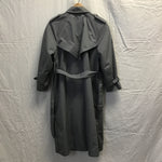 Vintage London Towne Grey Double-Breasted Long Coat