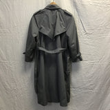 Vintage London Towne Grey Double-Breasted Long Coat