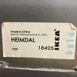 Discontinued IKEA HEIMDAL Grey Metal Full Platform Bed