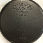 Vintage Wagner #3 Cast Iron Skillet