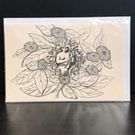 Andrea Strongwater Black & White 1983 8.5x5.5 Notecard