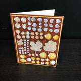 Andrea Strongwater Pack of Seashell Design Notecards (5 Cards)