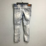 Hyper Denim Light Wash Slim Fit Zipper Ankle Jeans