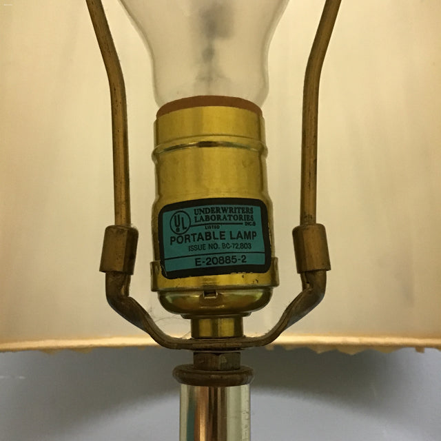 Vintage Underwriters Laboratoris Solid Brass Table Lamp – Mimi's