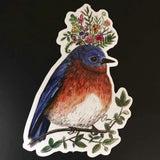 Cruz Illustrations "Bluebird" Sticker