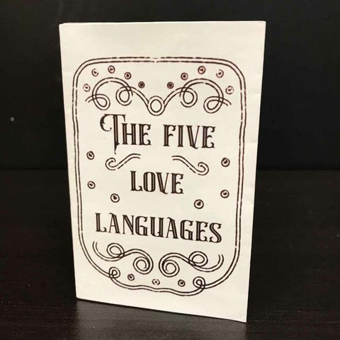 Yen Ospina "The Five Love Languages" Zine