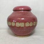 Locally Made A. Hoffstaetter Pink Ceramic Urn