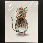 Cruz Illustrations "Andy the Mouse" 11x14 Signed Art Print