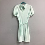 Vintage Jerrie Lurie Blue Loose-Knit A-Line Dress