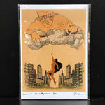 Yen Ospina "America, Land Of The Free" 5x7 Signed Art Print