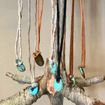 Chris Muka Turquoise Pendant Necklace