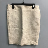 Loft Off-White Pencil Skirt