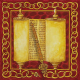 Andrea Strongwater "Torah with Pointer" 5-inch Square Notecard
