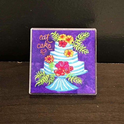 Andrea Strongwater "Eat Cake" Pin