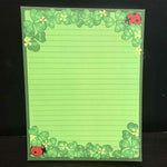Rachel Feirman Ladybug & Clover Notepad