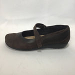 NAOT Brown Leather Mary Jane Shoes