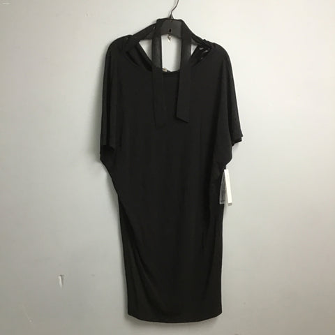DKNY Black Mini/Midi Tunic Dress