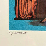 Yen Ospina "A.J Carmichael" Framed 11x14 Signed Art Print
