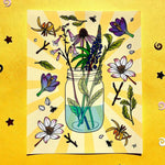 Rachel Feirman "Pollen Party" 5x7 Digital Art Print