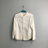 Ruby Rd White Buttoned-Up Blouse