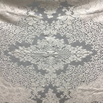 Vintage Quaker Lace White 7x8 Tablecloth