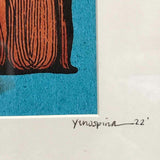 Yen Ospina "A.J Carmichael" Framed 11x14 Signed Art Print