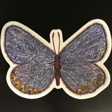Andrea Strongwater Karner Blue Butterfly Large Sticker