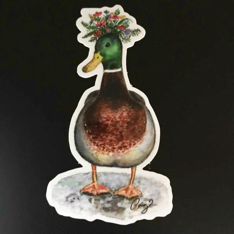 Cruz Illustrations "Mallard Duck" Sticker