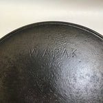 Vintage Wapak #8 Cast Iron Skillet