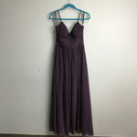 Bill Levkoff Purple Maxi Dress