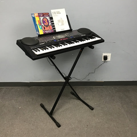 Casio Portable Electric Keyboard Set