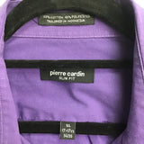 Pierre Cardin Purple Button-Up