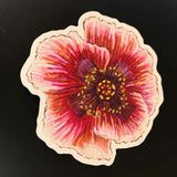 Andrea Strongwater "Poppy Sketch" Flexible Magnet