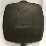 Vintage Wagner Square Cast Iron Skillet