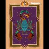 Yen Ospina "Scorpio Zodiac Light" 5x7 Signed Art Print