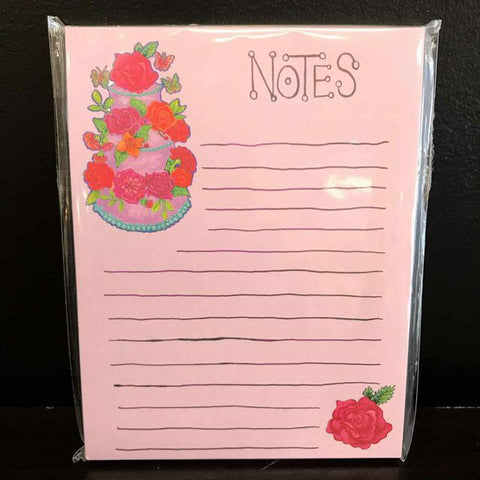 Andrea Strongwater Cake Notepad